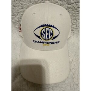 SEC Championship 2019 White CBS Sports Hat AdjustableCollege Football‎ Dr Pepper